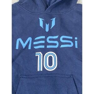 Messi Collection Kids Navy Blue Hoodie and Joggers Tracksuit Set Size 10/12 NEW